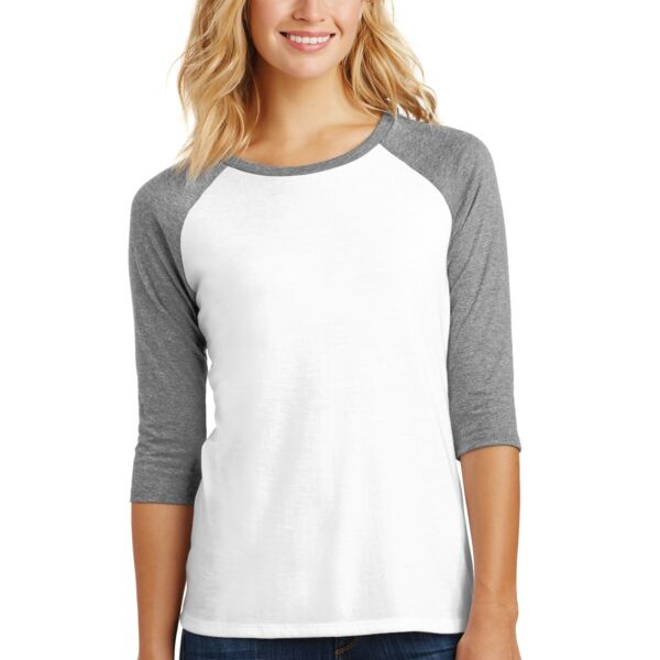 TriBlend Women's 3/4 Raglan Tee Thumbnail