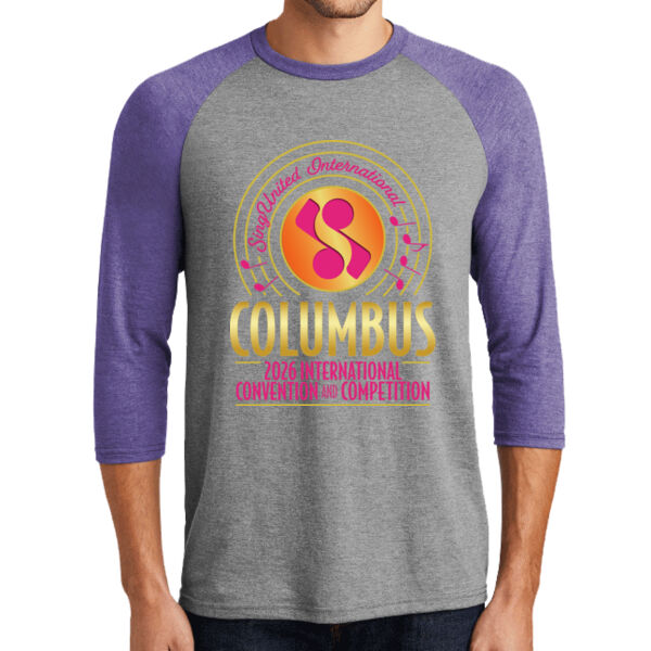 Roster - TriBlend 3/4 Raglan Tee Thumbnail