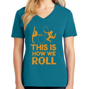 Women's V-neck Tee Thumbnail