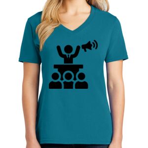 Women's V-neck Tee Thumbnail