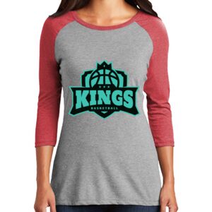 TriBlend Women's 3/4 Raglan Tee Thumbnail