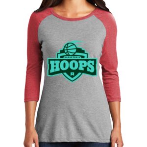 TriBlend Women's 3/4 Raglan Tee Thumbnail