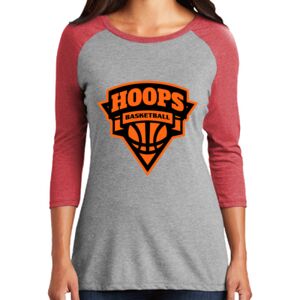 TriBlend Women's 3/4 Raglan Tee Thumbnail