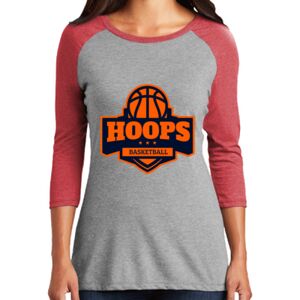 TriBlend Women's 3/4 Raglan Tee Thumbnail