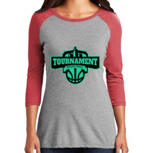 TriBlend Women's 3/4 Raglan Tee Thumbnail