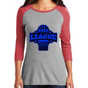 TriBlend Women's 3/4 Raglan Tee Thumbnail