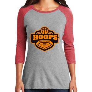 TriBlend Women's 3/4 Raglan Tee Thumbnail