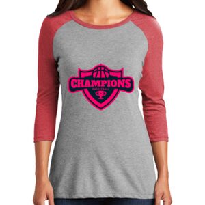 TriBlend Women's 3/4 Raglan Tee Thumbnail