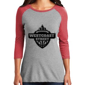 TriBlend Women's 3/4 Raglan Tee Thumbnail