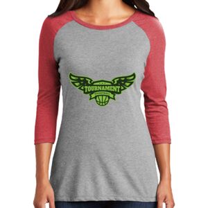 TriBlend Women's 3/4 Raglan Tee Thumbnail