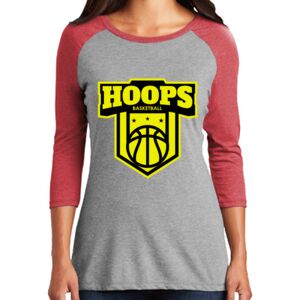 TriBlend Women's 3/4 Raglan Tee Thumbnail