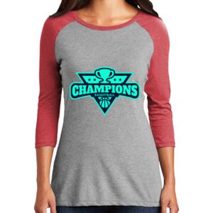 TriBlend Women's 3/4 Raglan Tee Thumbnail