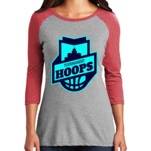 TriBlend Women's 3/4 Raglan Tee Thumbnail