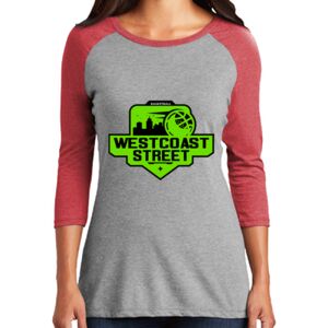 TriBlend Women's 3/4 Raglan Tee Thumbnail