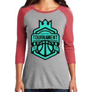 TriBlend Women's 3/4 Raglan Tee Thumbnail
