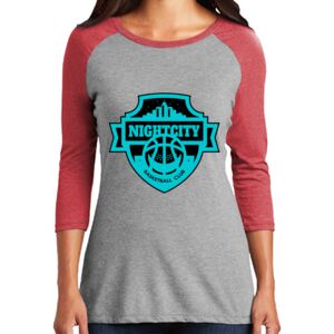 TriBlend Women's 3/4 Raglan Tee Thumbnail
