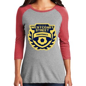 TriBlend Women's 3/4 Raglan Tee Thumbnail