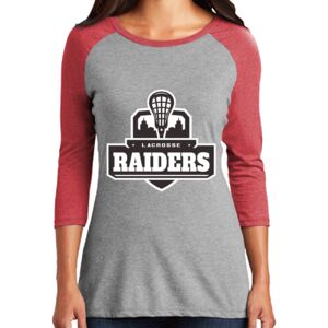 TriBlend Women's 3/4 Raglan Tee Thumbnail