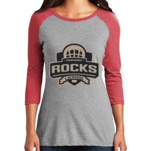 TriBlend Women's 3/4 Raglan Tee Thumbnail