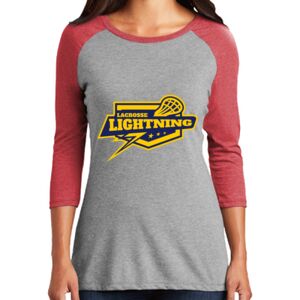 TriBlend Women's 3/4 Raglan Tee Thumbnail
