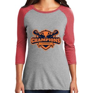 TriBlend Women's 3/4 Raglan Tee Thumbnail