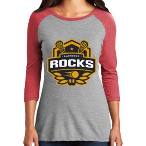 TriBlend Women's 3/4 Raglan Tee Thumbnail