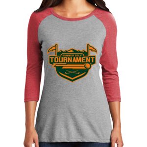 TriBlend Women's 3/4 Raglan Tee Thumbnail