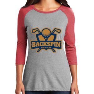 TriBlend Women's 3/4 Raglan Tee Thumbnail