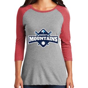 TriBlend Women's 3/4 Raglan Tee Thumbnail