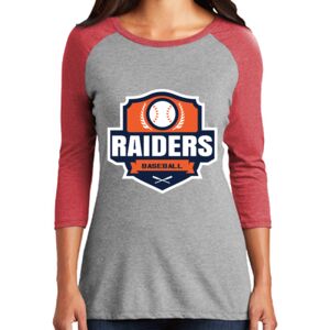 TriBlend Women's 3/4 Raglan Tee Thumbnail
