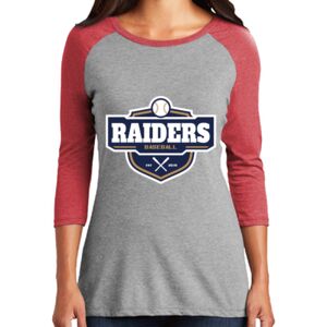 TriBlend Women's 3/4 Raglan Tee Thumbnail