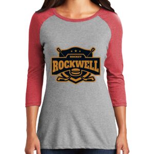 TriBlend Women's 3/4 Raglan Tee Thumbnail