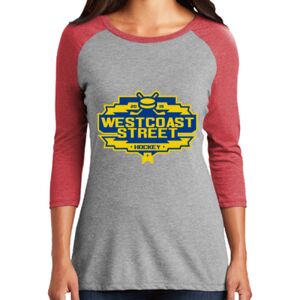 TriBlend Women's 3/4 Raglan Tee Thumbnail