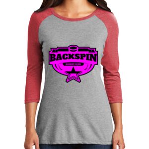 TriBlend Women's 3/4 Raglan Tee Thumbnail