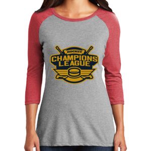 TriBlend Women's 3/4 Raglan Tee Thumbnail