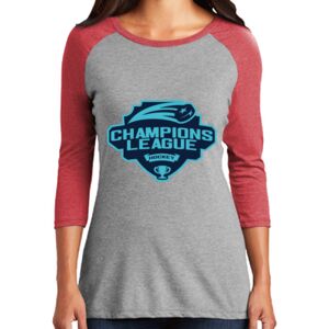 TriBlend Women's 3/4 Raglan Tee Thumbnail