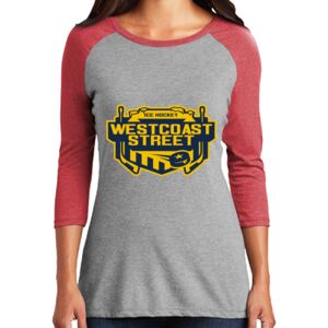 TriBlend Women's 3/4 Raglan Tee Thumbnail