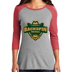 TriBlend Women's 3/4 Raglan Tee Thumbnail