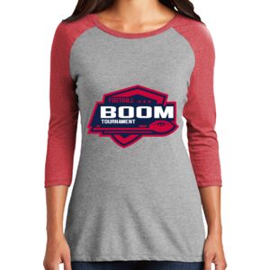 TriBlend Women's 3/4 Raglan Tee Thumbnail