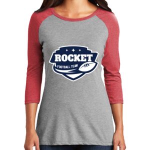 TriBlend Women's 3/4 Raglan Tee Thumbnail
