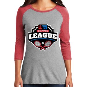 TriBlend Women's 3/4 Raglan Tee Thumbnail