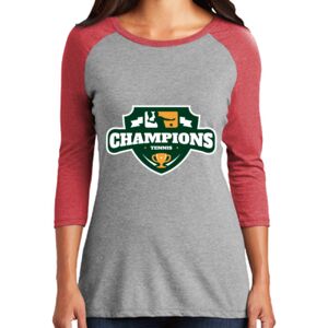 TriBlend Women's 3/4 Raglan Tee Thumbnail
