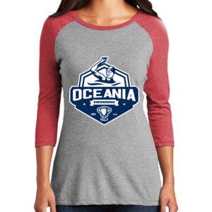 TriBlend Women's 3/4 Raglan Tee Thumbnail