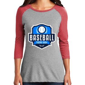 TriBlend Women's 3/4 Raglan Tee Thumbnail
