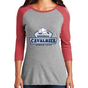 TriBlend Women's 3/4 Raglan Tee Thumbnail