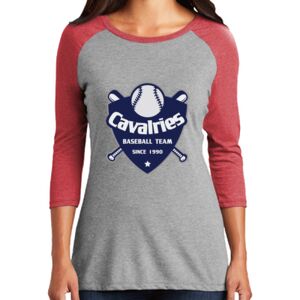 TriBlend Women's 3/4 Raglan Tee Thumbnail