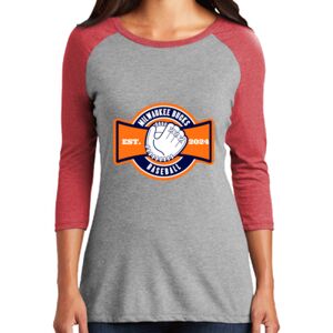 TriBlend Women's 3/4 Raglan Tee Thumbnail