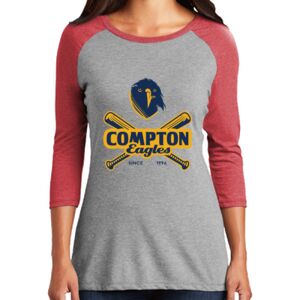TriBlend Women's 3/4 Raglan Tee Thumbnail