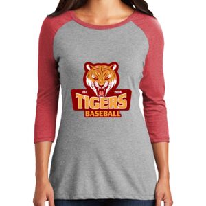 TriBlend Women's 3/4 Raglan Tee Thumbnail