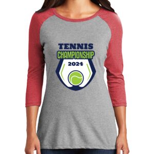 TriBlend Women's 3/4 Raglan Tee Thumbnail